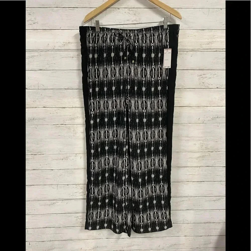 Philosophy Wide Leg Boho Pants Size L